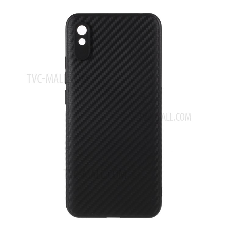 Case Xiaomi Redmi 9A / Pre-order * เคส TPU คาร์บอนไฟเบอร์ พื้นผิวพื้นผิวคาร์บอนไฟเบอร์ที่มีสไตล์ *
