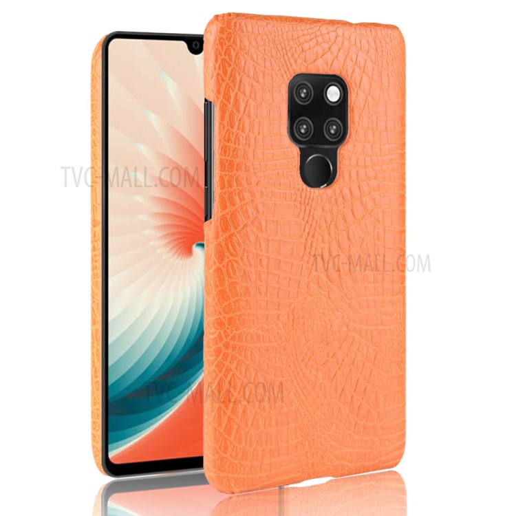 Case Huawei Mate 20 X / Pre-order * ปกแข็ง PC พร้อมหนังจระเข้เคลือบหนัง PU *