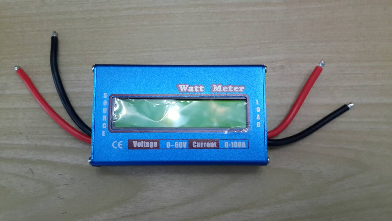 ดีซีวัตต์มิเตอร์ (DC Watt Meter) สำหรับงานทางไฟฟ้าและโซล่าเซลล์