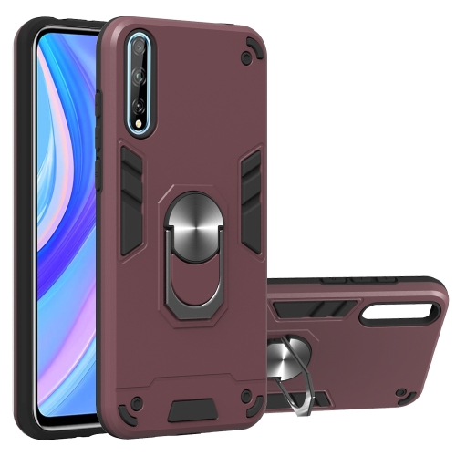 Case Huawei Y8p / Pre-Order * เคสกันกระแทก + TPU ชุดเกราะ 2 ใน 1 พร้อมที่ใส่แหวน *
