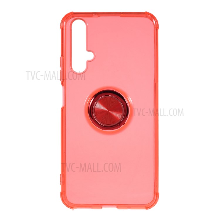 Case Huawei Nova 5T / Pre-order * เคส TPU แบบใสพร้อมขาตั้ง แหวนหมุนได้ 180 องศาช่วยให้ใช้งานมือเดียวได้ง่าย *