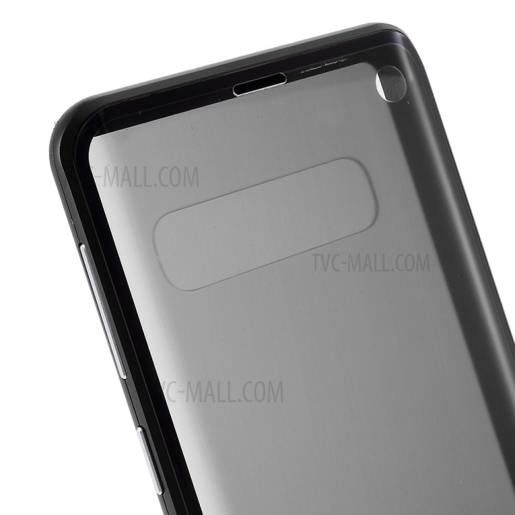 Case Samsung Galaxy S10 / Pre-Order * กรอบโลหะการติดตั้งป้องกันการมองเห็นแม่เหล็ก + เคสป้องกันกระจก [โดยไม่ต้องปลดล็อกลายนิ้วมือ] *