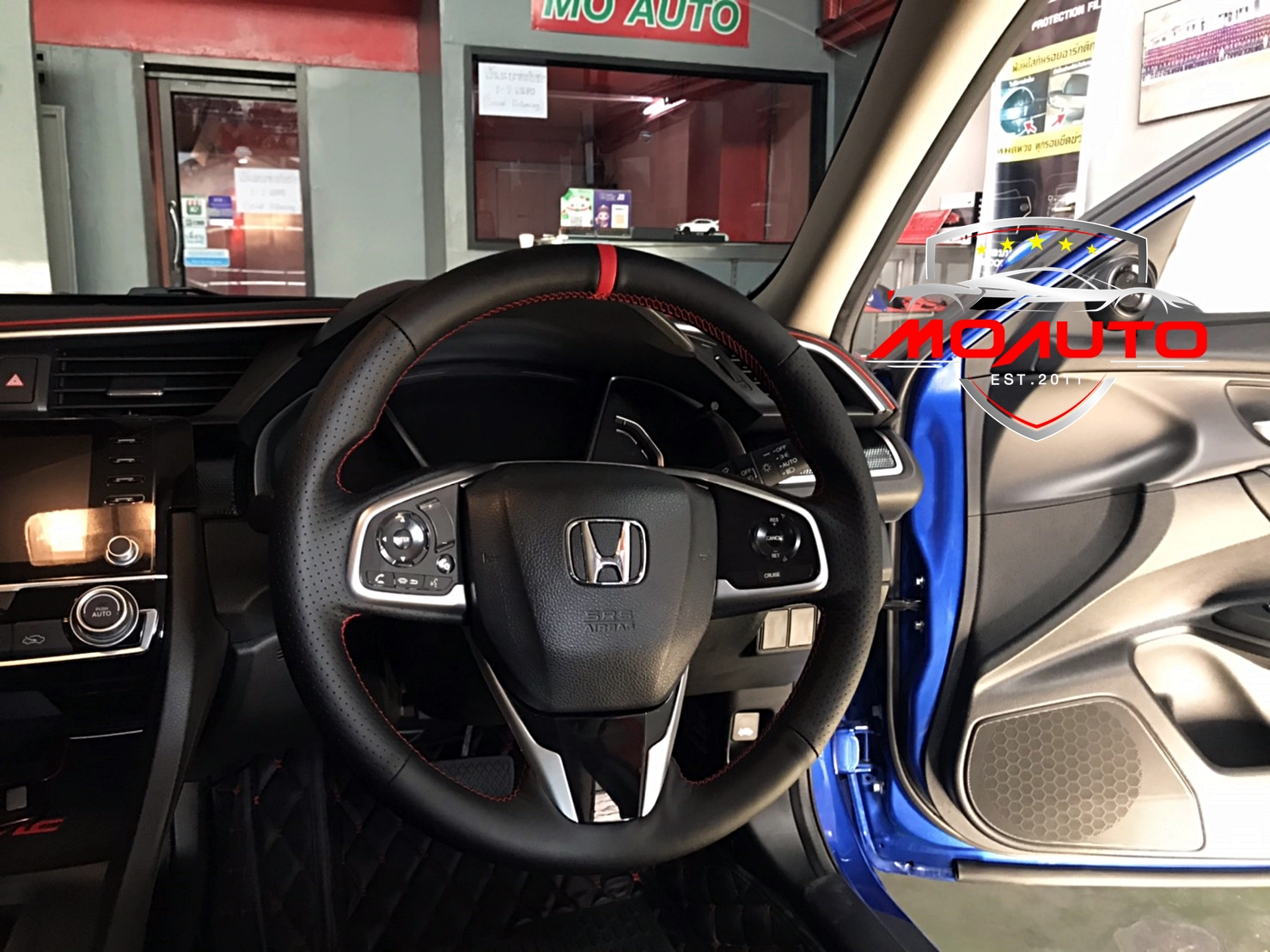 หนังหุ้มพวงมาลัย CIVIC FC / FK