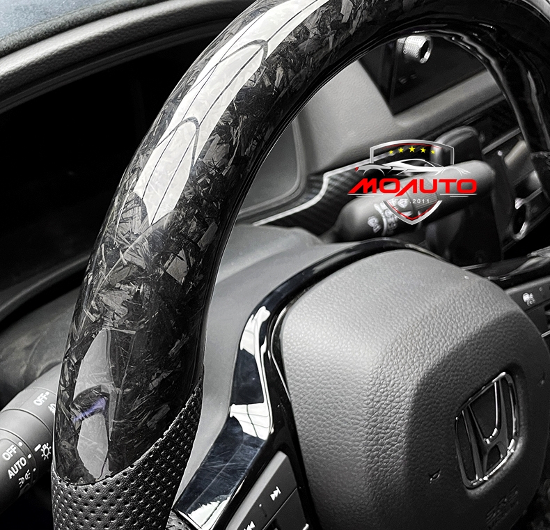 พวงมาลัยคาร์บอนแท้ลายหินอ่อน CIVIC FE 2021-2022