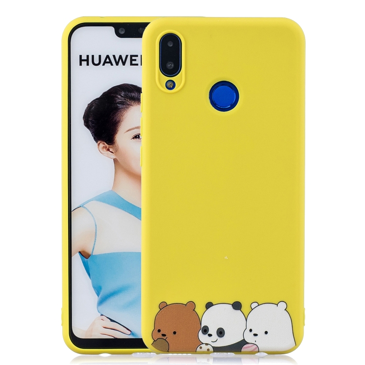 Case Huawei Nova 3i / Pre-Order * เคสซิลิโคนกันกระแทกแบบเต็มฝาครอบ + สายคล้องมือ *
