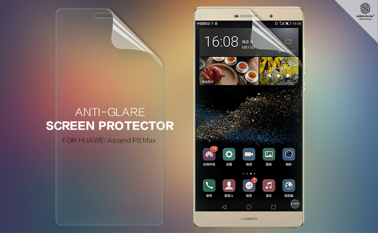 ฟิล์มกันรอย ป้องกันแสงสะท้อน Huawei P8 Max / พร้อมส่ง * NILLKIN แบบด้าน *