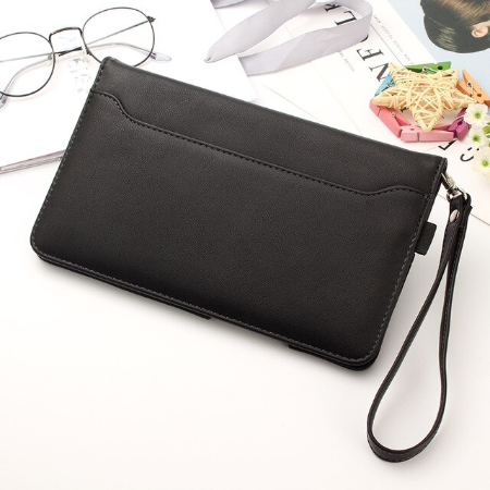 Case Huawei MediaPad M3 # Pre-order * เคส M3 กับผู้ถือมือ Strip ปกคลุมยืนพลิกซองหนังฟังก์ชั่นปก *