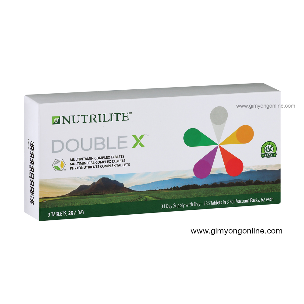 Nutrilite DOUBLE X - Tray 31-Day Supply วิตามินและแร่ธาตุรวม แอมเวย์ช้อปมาเลเซีย