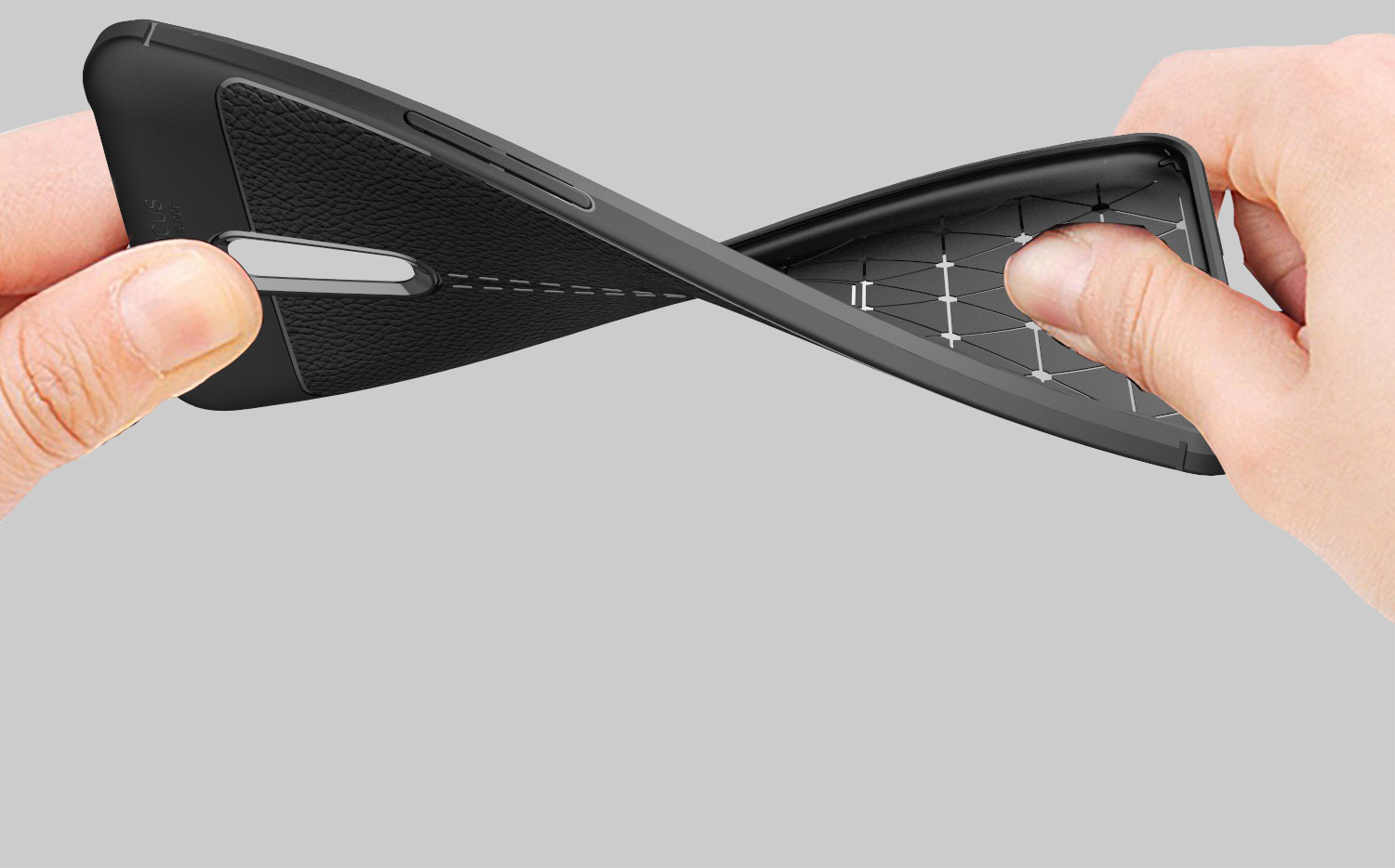 Case OPPO Reno / Pre-order * เคส TPU พื้นผิวลิ้นจี่ *