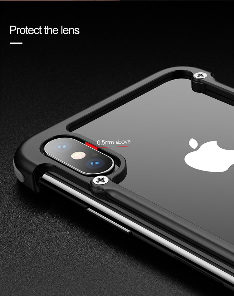 Case iPhone X / Pre-Order * OATSBASF เคสกันชนกันกระแทกโลหะ ใช้วัสดุโลหะพรีเมี่ยม *