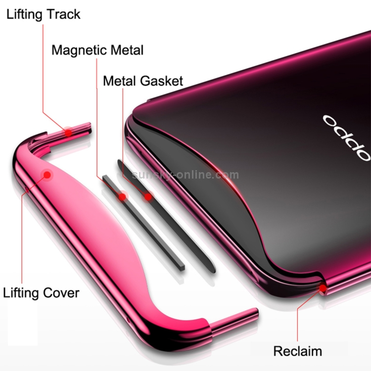 Case OPOP Find X / Pre-Order * GKK Electroplating เคสใส *