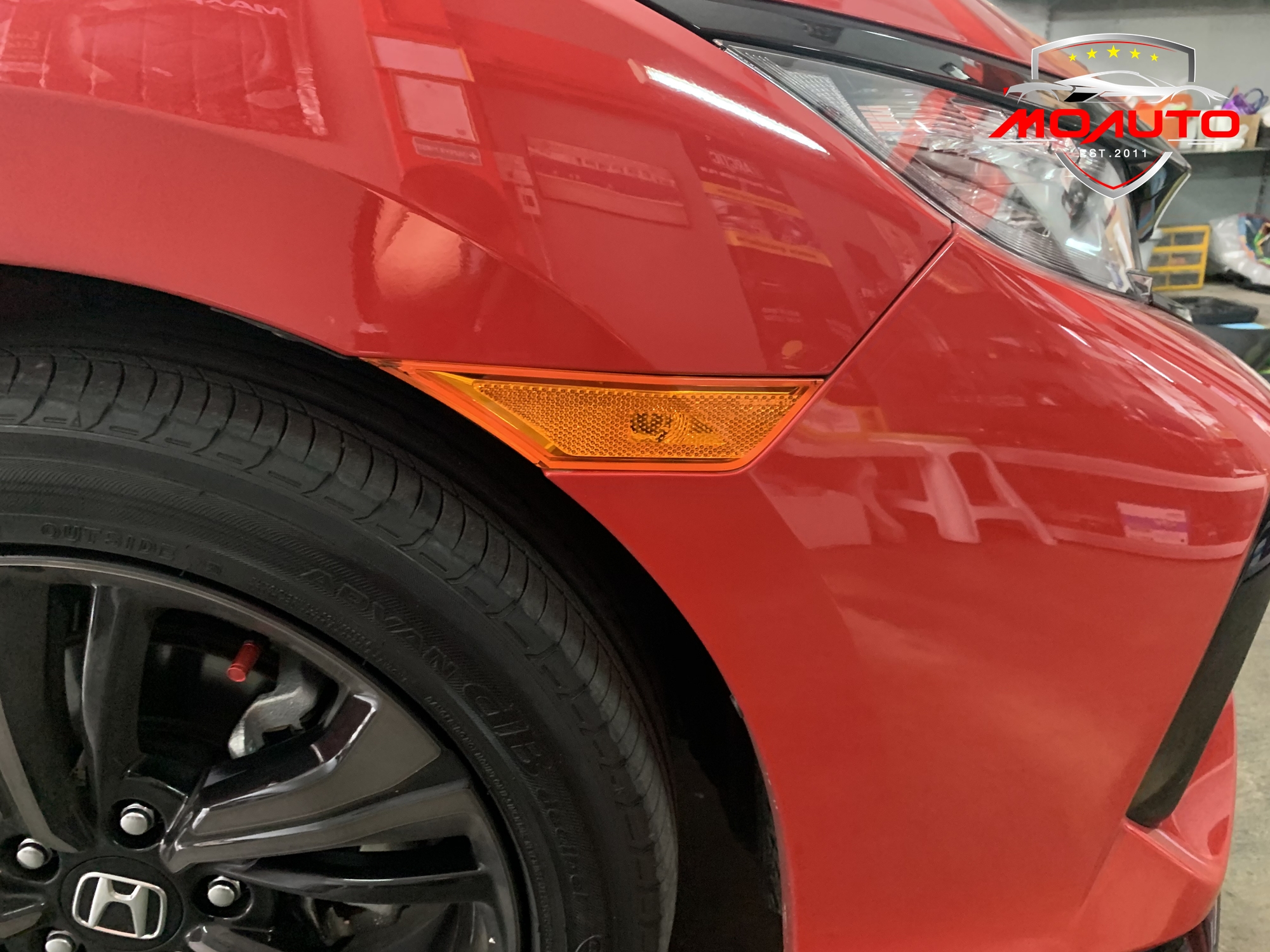 ไฟแก้มส้มแท้ CIVIC FC/FK