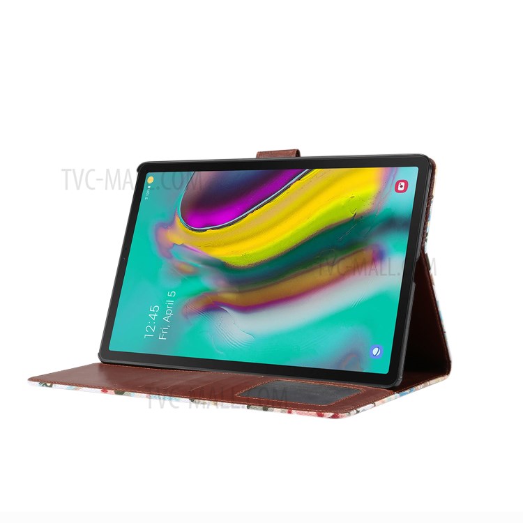 Case Samsung Galaxy Tab A7 (2020)/ Pre-Order * Smart Case ลายดอกไม้ ฟังก์ชั่นปลุก / นอนหลับอัจฉริยะ *