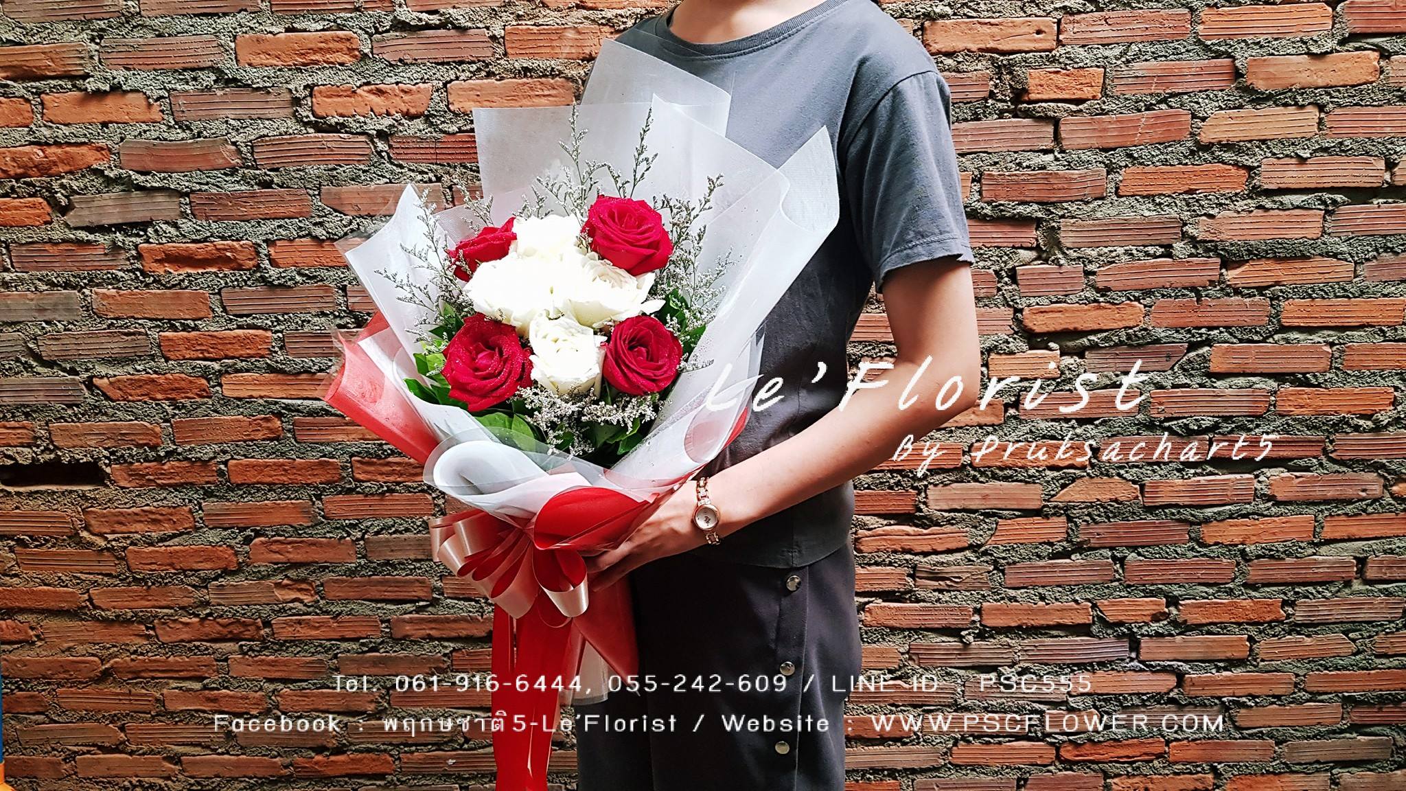 ช่อกุหลาบนอกทูโทน