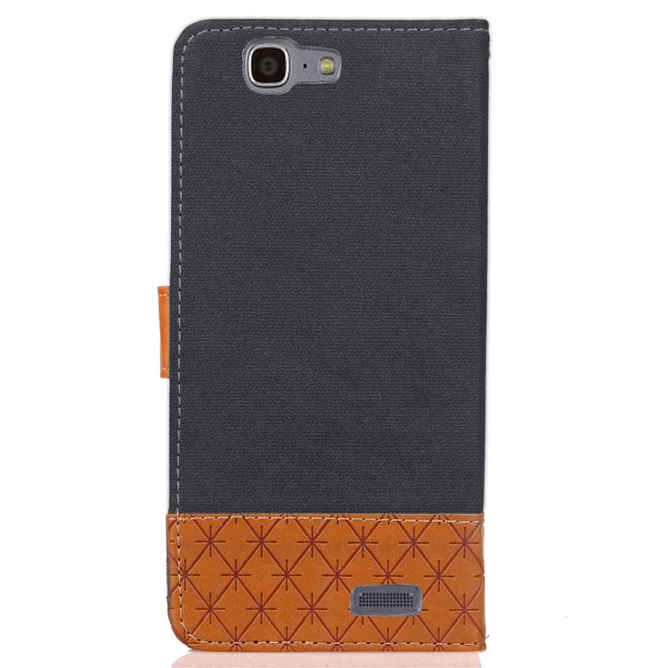 Case Huawei G7 / Pre-order * เคสโทรศัพท์ทำจากผ้ายีนส์และหนัง PU *