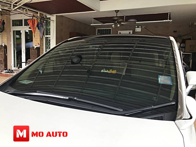 คิ้วขอบกระจกบานหน้า ALPHARD / VELLFIRE MC