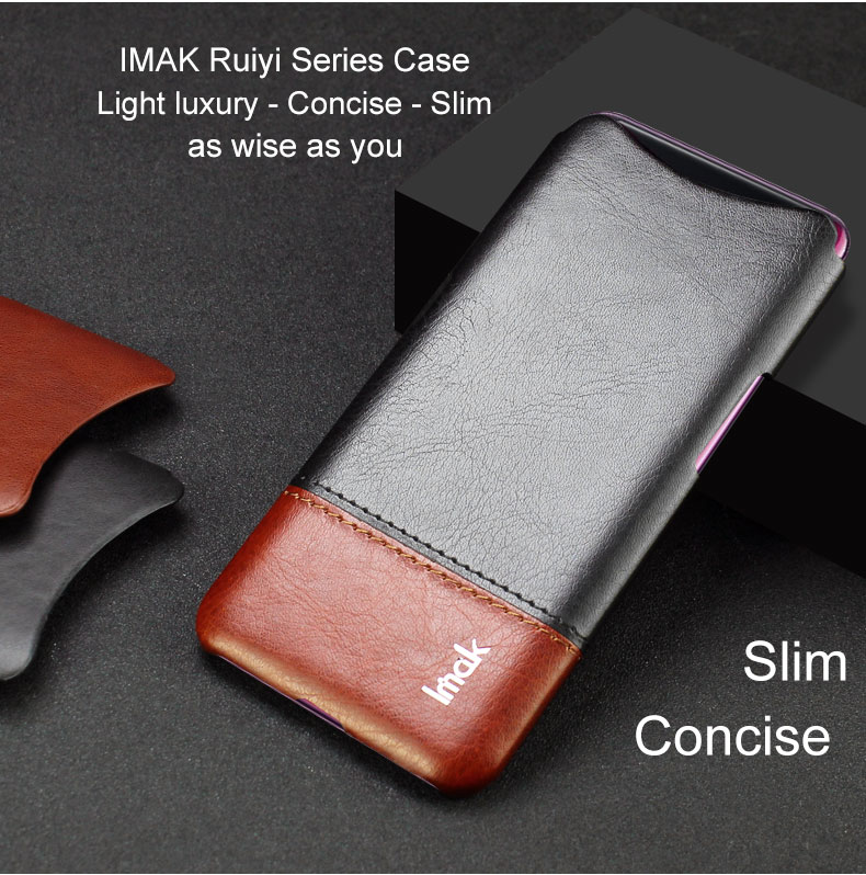 Case OPOP Find X / Pre-Order * IMAK Ruiyi วัสดุพลาสติกคุณภาพสูงเคลือบด้วยหนัง PU *