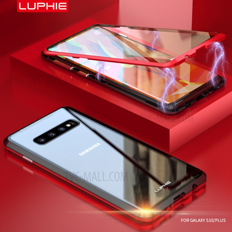 Case Samsung Galaxy S10 Plus / Pre-Order * LUPHIE กรอบโลหะแม่เหล็ก + กระจกปกหลัง *