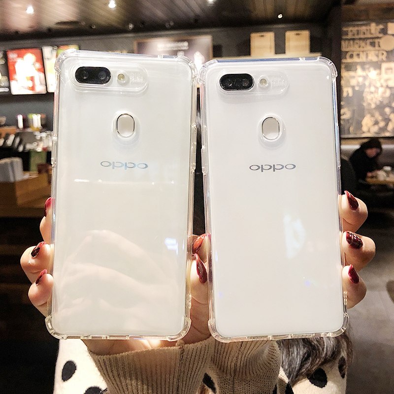 Case OPPO R17 Pro / Pre-Order * เคส TPU ใส เพื่อปกป้อง 4 มุม หรูหรายางซิลิโคน *