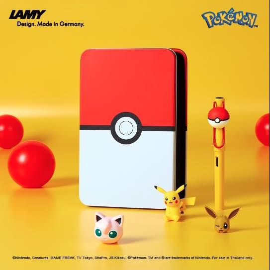LAMY X POKEMON THAILAND 2022 LIMITED EDITION