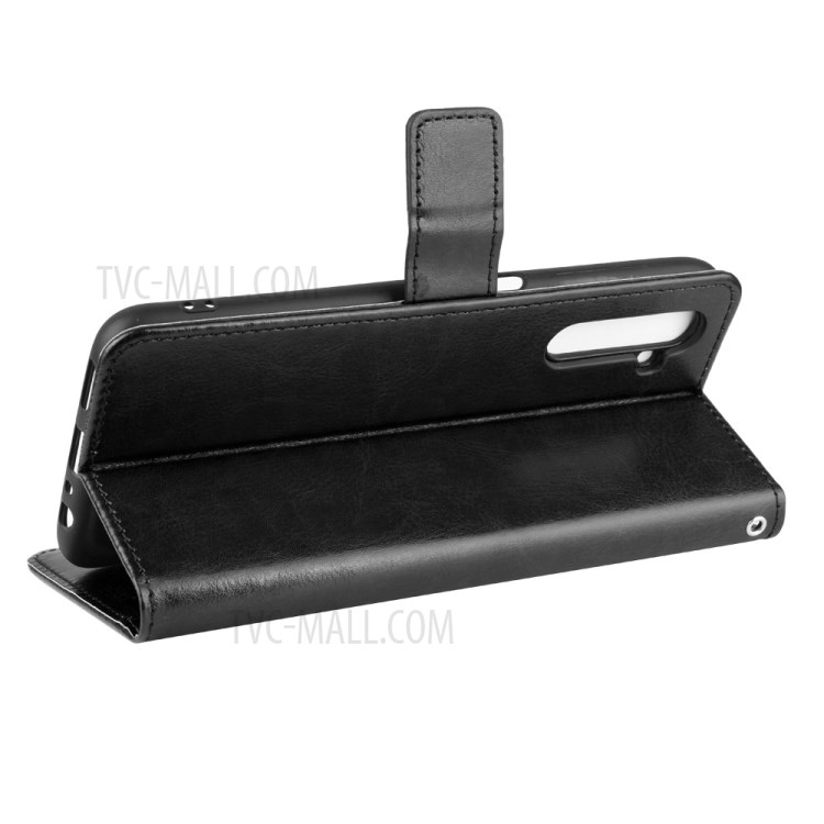 Case Realme 6 Pro / Pre-Order * เคสCrazy Horse สไตล์หนัง PU Wallet สไตล์กระเป๋า: 3 ช่องเสียบการ์ด + กระเป๋าเงินสด 1 ช่อง *