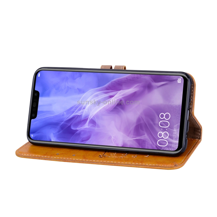 Case Huawei Nova 3i / Pre-Order * เคสสไตล์ธุรกิจ Oil Wax Texture ซองหนังพลิกแนวนอน *