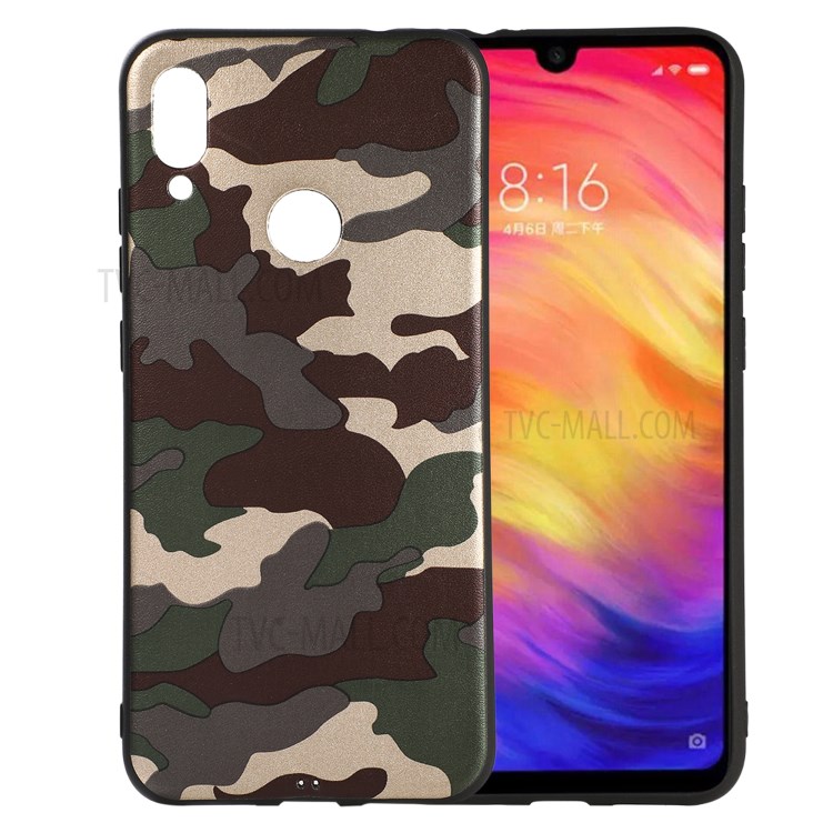 Case Xiaomi Redmi Note 7 / Pre-Order * เคส tpu ลายพราง Soft TPU สามารถบิดได้อย่างอิสระโดยไม่แตกร้าว *