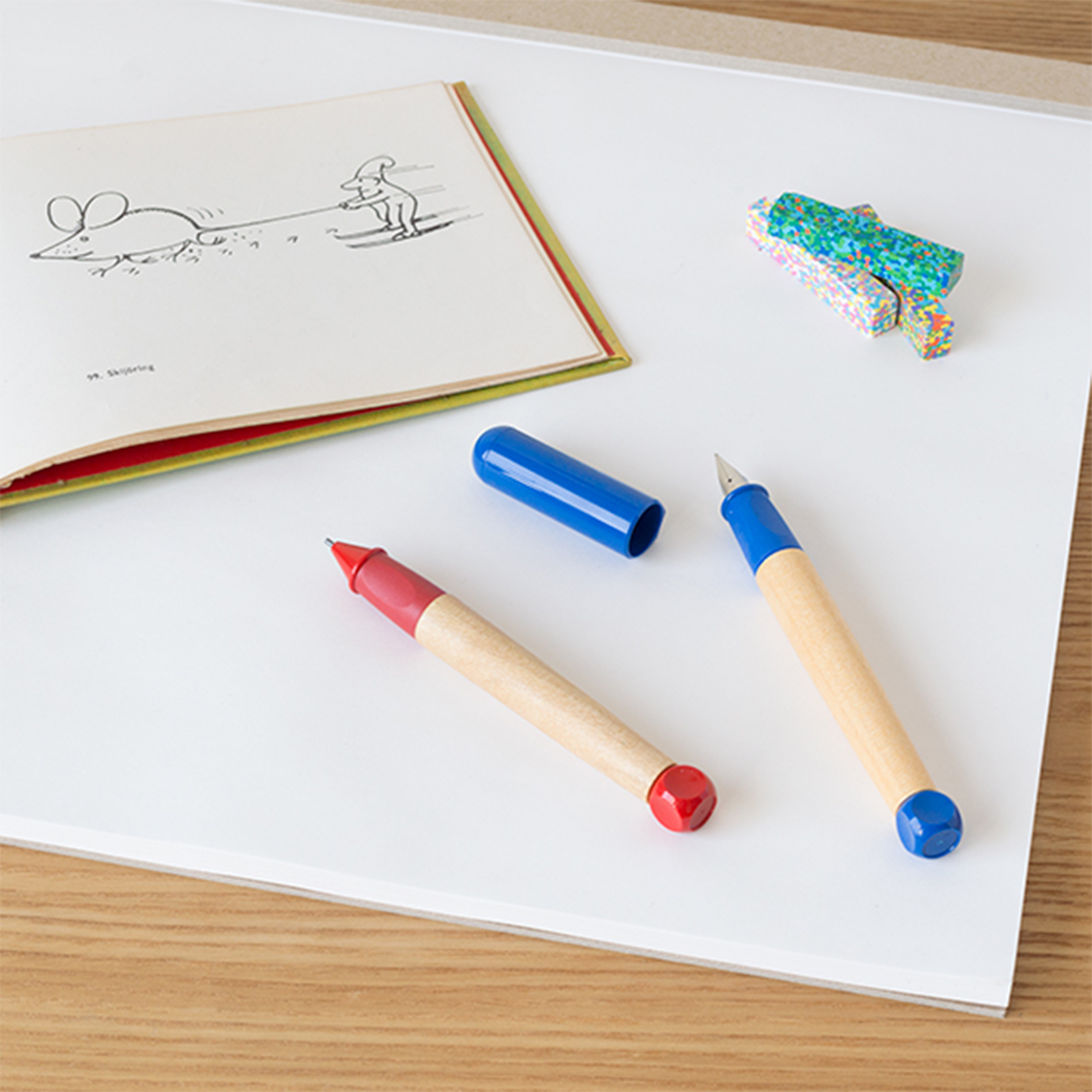 LAMY abc red fountain pen