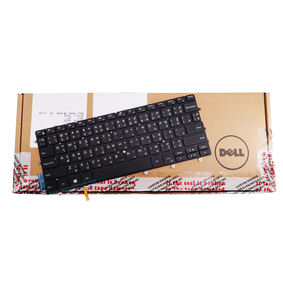 แป้นพิมพ์ โน๊ตบุ๊ค Dell XPS 13 9370 แท้ประกันศูนย์ Dell