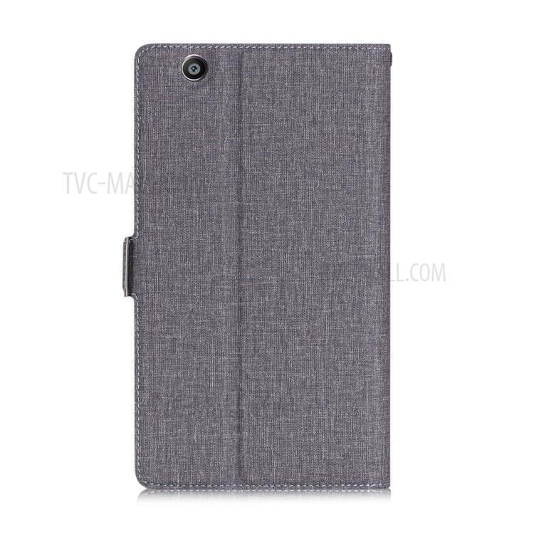 Case Huawei MediaPad T3 7' 3G / Pre-order * เคสหนัง PU ช่องเสียบการ์ดปลอกแม่เหล็กยืนอยู่กับสายคล้องมือ *