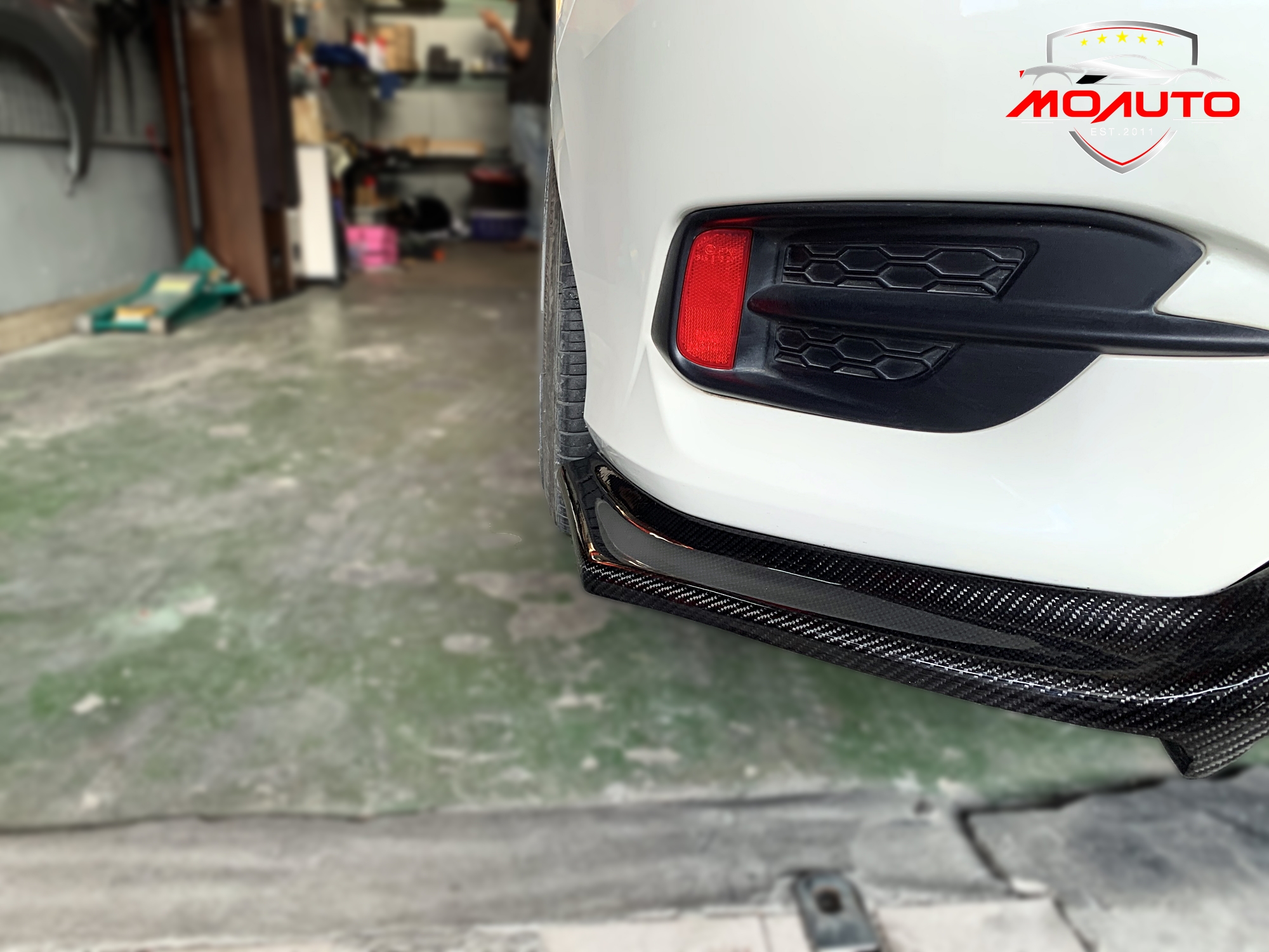 ดิฟฟิวเซอร์หลังคาร์บอนแท้ แบบเต็ม พร้อมปีกข้างFC / FC MC