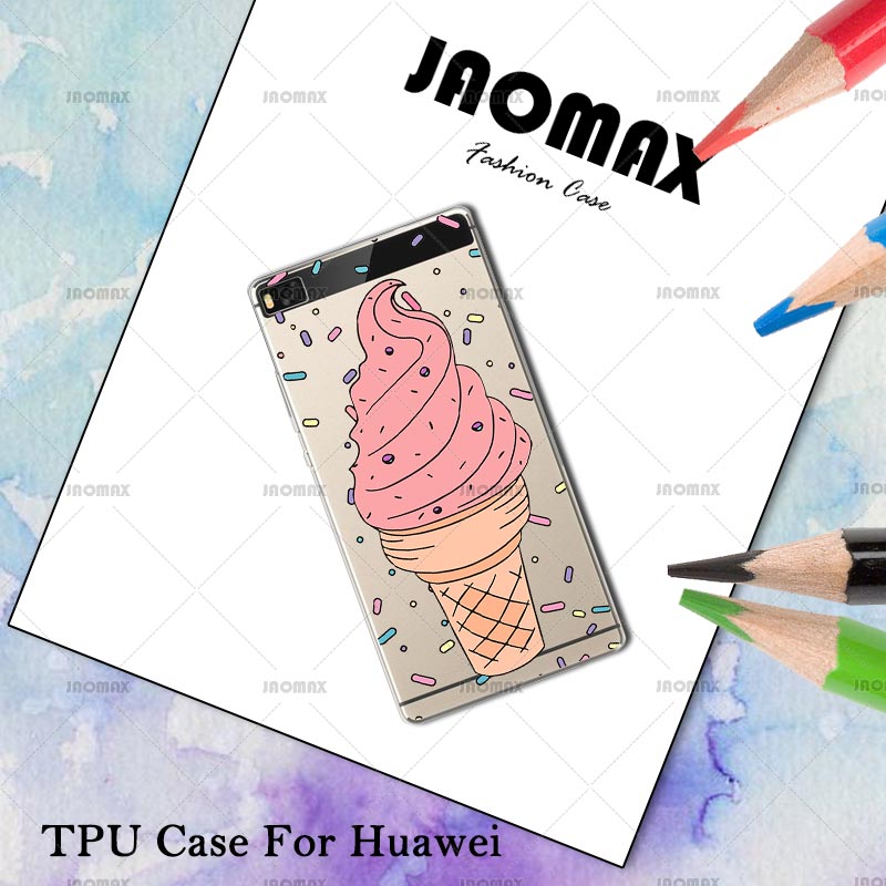 Case Huawei Mate 8 / Pre-order * เคส TPU นุ่ม พิมพ์ลายไอศครีม น่ารักๆ *
