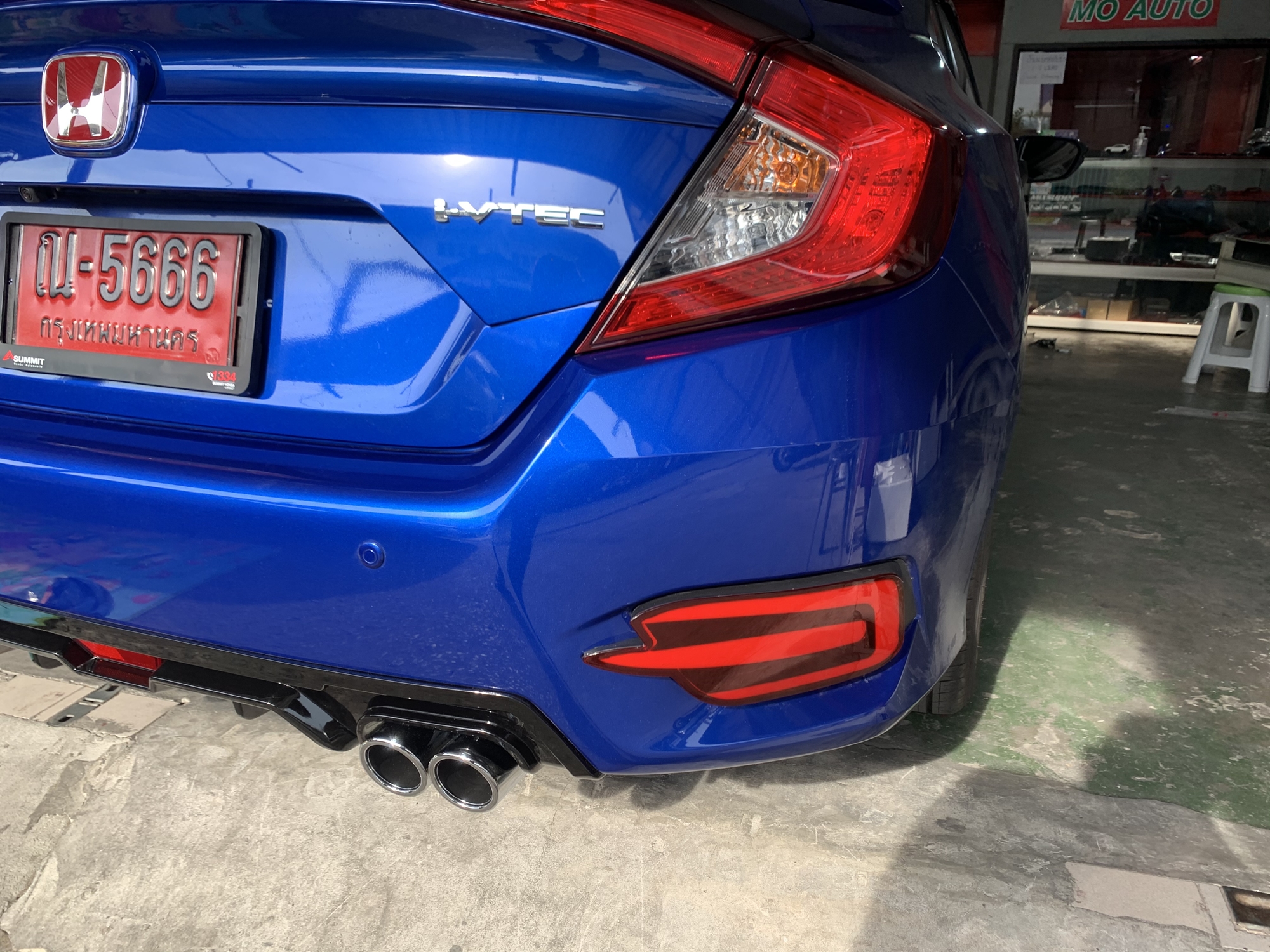 ไฟเบรคกันชนหลัง LED V1 CIVIC FC 2106 - 2021