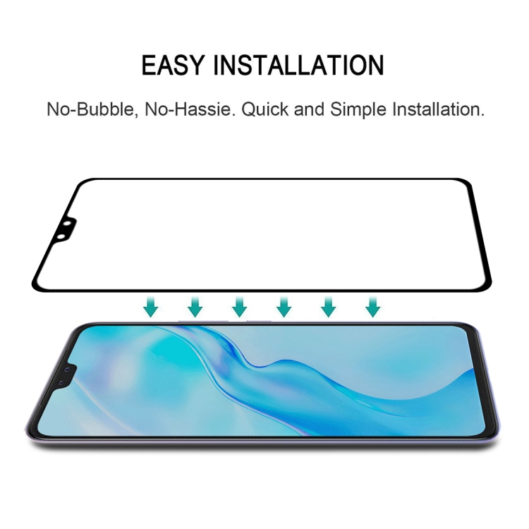 กระจกนิรภัย Vivo V20 Pro / Pre-Order * ฟิล์มกระจกนิรภัยเต็มจอ *