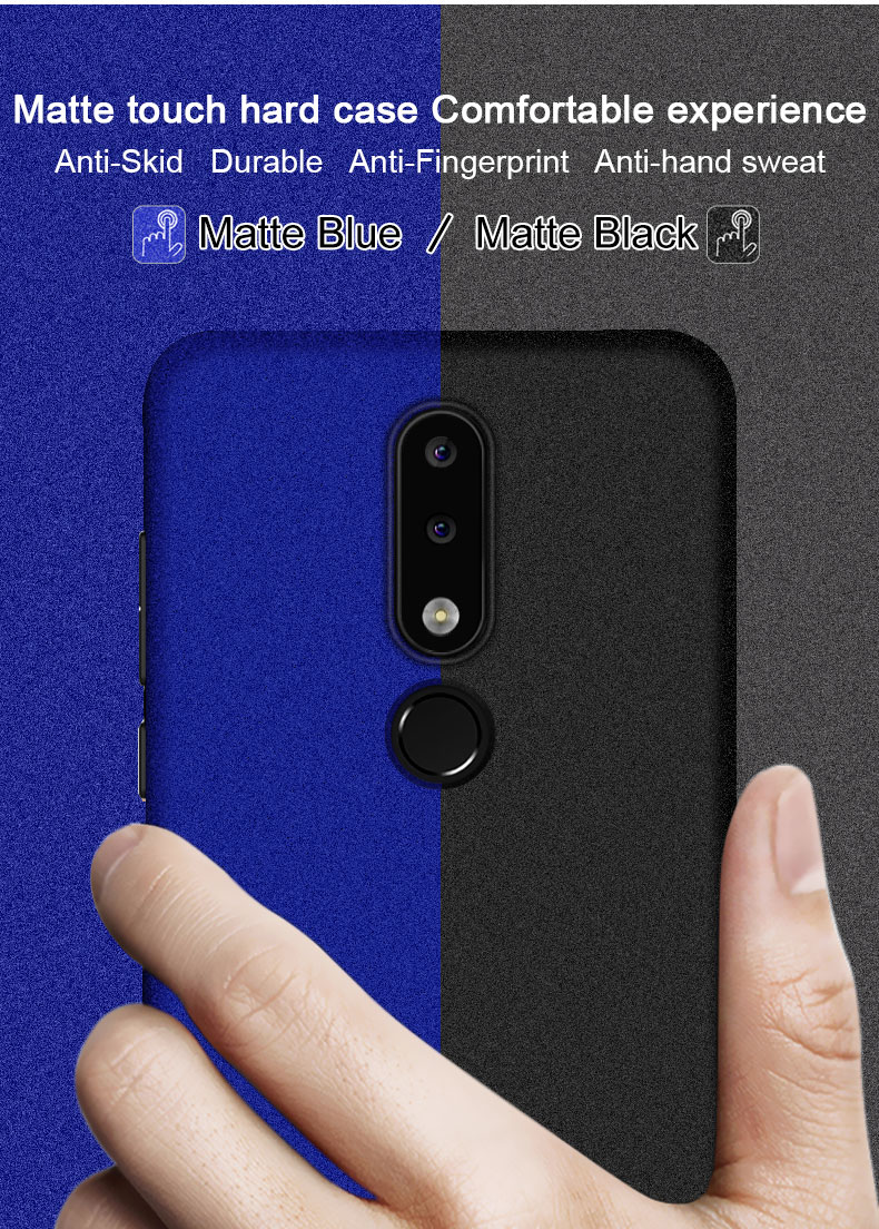 Case Nokia 6.1 Plus / Pre-order * IMAK แหวน ขาตั้ง + ฟิล์มกันรอยหน้าจอ *