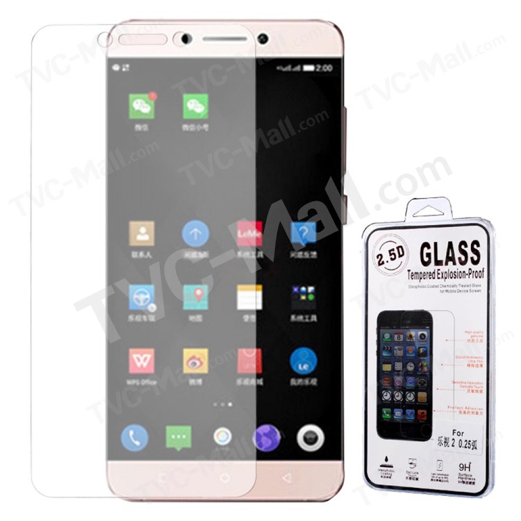 กระจกนิรภัย Letv Le 2/Le 2 PRO / Pre-order * 0.25mm หนา แต่แข็งแรงความแข็ง *