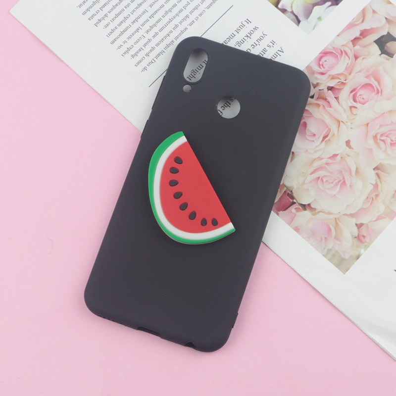 Case Huawei Y9 2019 / Pre-orde * เคส TPU ผลไม้ที่น่ารัก สตรอเบอร์รี่ กระบองเพชร แตงโม *