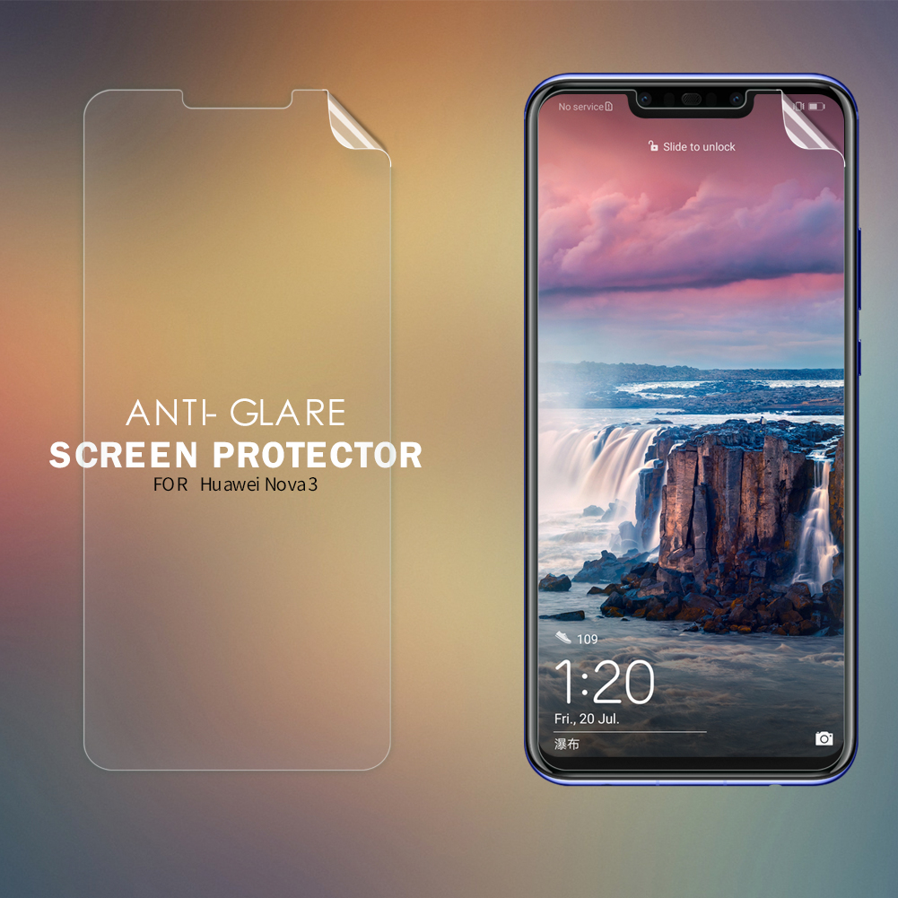 ฟิล์มกันรอย ป้องกันแสงสะท้อน Huawei Nova 3 / Pre-Order * NILLKIN แบบด้าน *