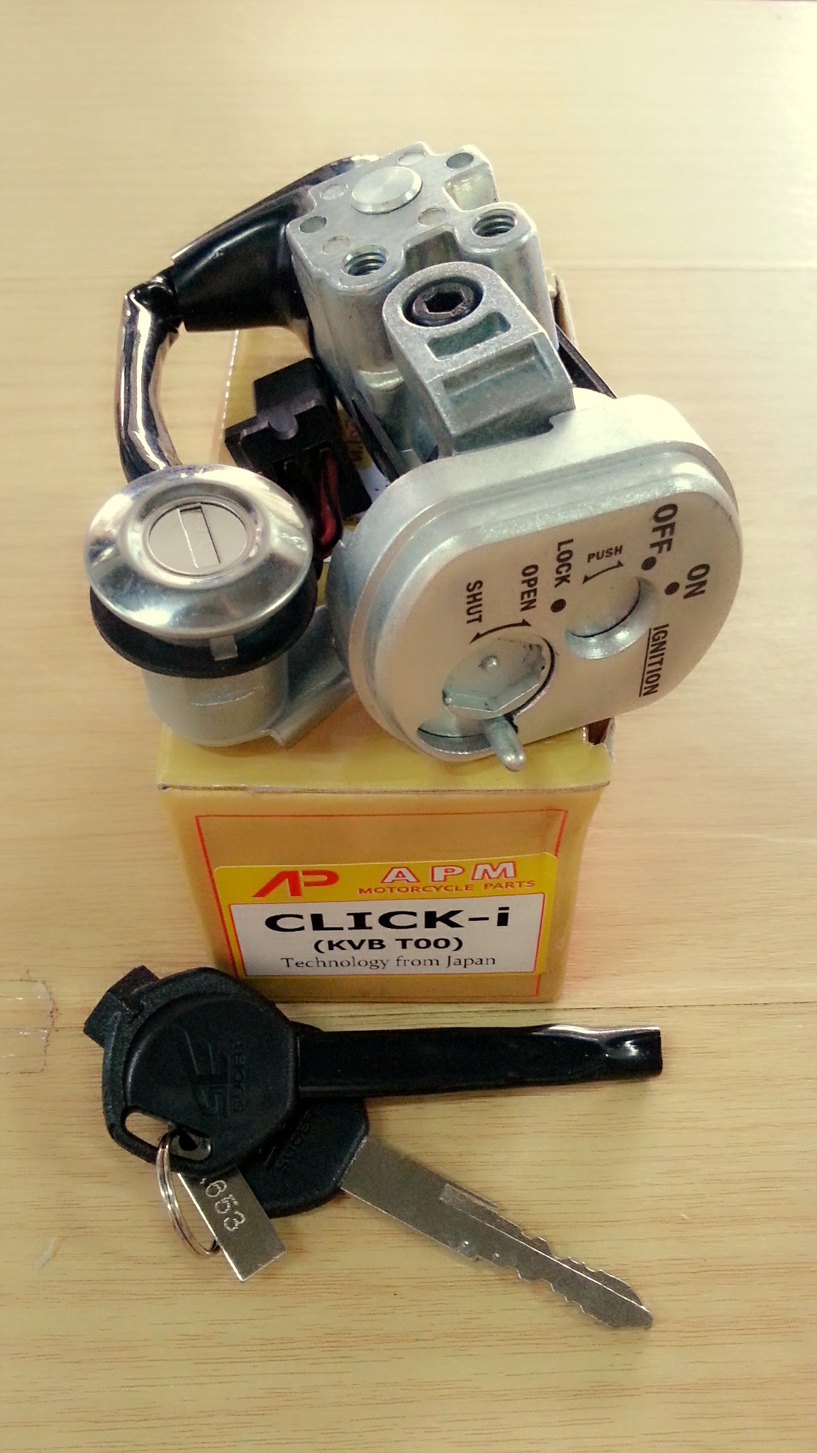 สวิทช์กุญแจ CLICK110-I