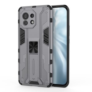 Case Xiaomi Mi 11 5G # Pre-Order * เคสโทรศัพท์กันกระแทก PC + TPU Combo พร้อมขาตั้งดีไซน์ *