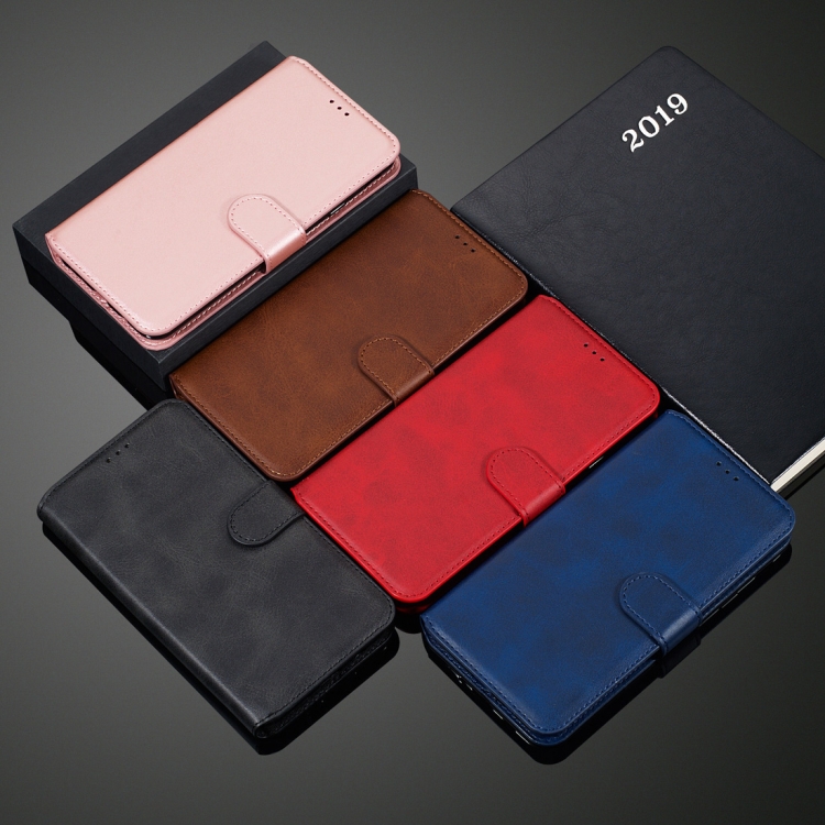 Case Vivo Y19 / Pre-Order * เคสซองหนัง PU พลิกแนวนอนคลาสสิคเนื้อลูกวัวพร้อมช่องใส่ของ & ช่องใส่การ์ด & กระเป๋าเงิน *