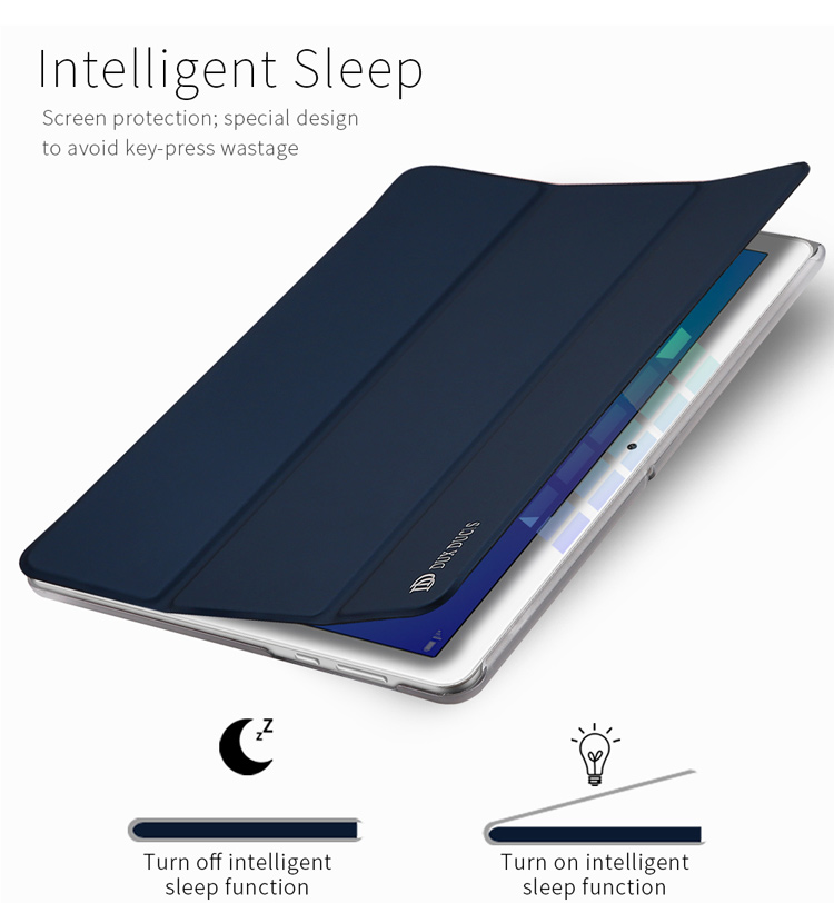 Case Huawei MediaPad T3 10 / Pre-order * DUX DUCIS ฟังก์ชั่นปลุกอัตโนมัติ / นอนหลับช่วยประหยัดพลังงาน *