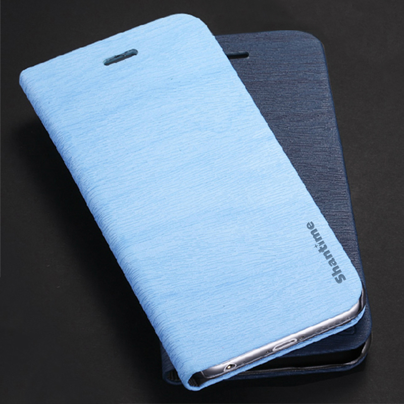 Case Lenovo A6 Note / Pre-Order * เคสลายไม้หนัง PU พลิกธุรกิจกระเป๋าสตางค์กรณีซิลิโคนอ่อนนุ่มกลับ Cove *