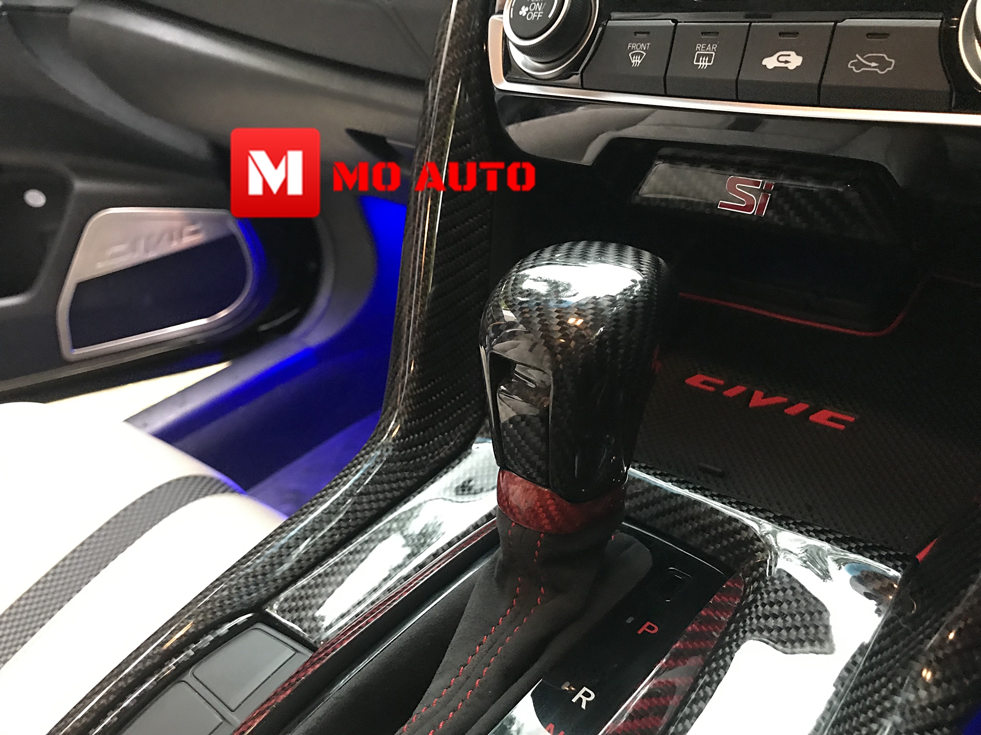 หัวเกียร์ คาร์บอนแท้ CIVIC FC / CIVC FK 2016-2021