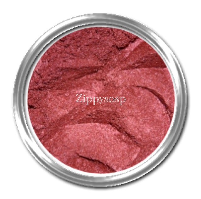 mica สีแดงกำมะหยี red satin 30g (MAD)