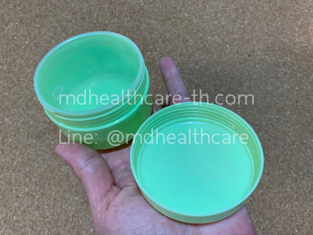 กระปุกครีม กระปุกครีมพลาสติก 100กรัม (10ชิ้น/ชิ้นละ10บาท)