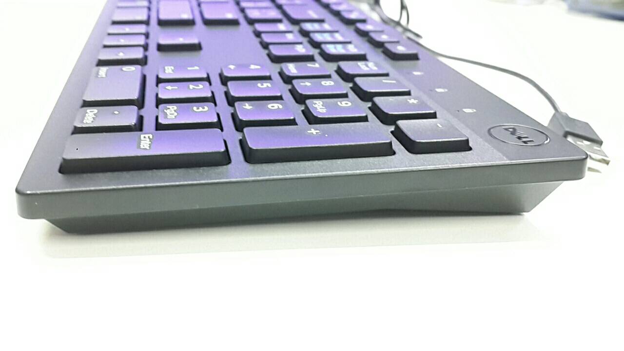Keyboard Dell KB216 แป้นพิพม์ Dell ไทย อังกฤษ USB Black คีย์บอร์ด Dell KB 216