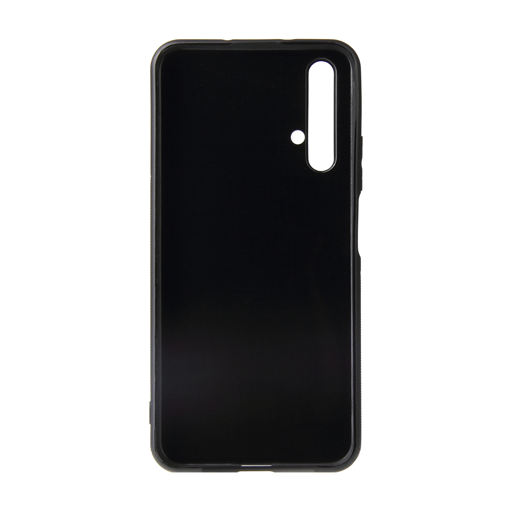 Case Huawei Nova 5T / พร้อมส่ง * เคสคาร์บอนไฟเบอร์ Skin Soft TPU - สีกุหลาบทอง *