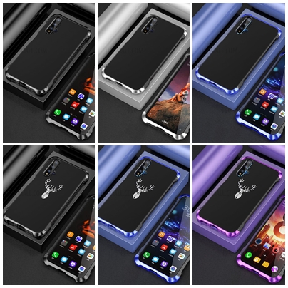 Case Huawei Nova 5T / Pre-order * เคสกันกระแทกกรอบโลหะ + ฝาครอบ + หัวเข็มขัด *