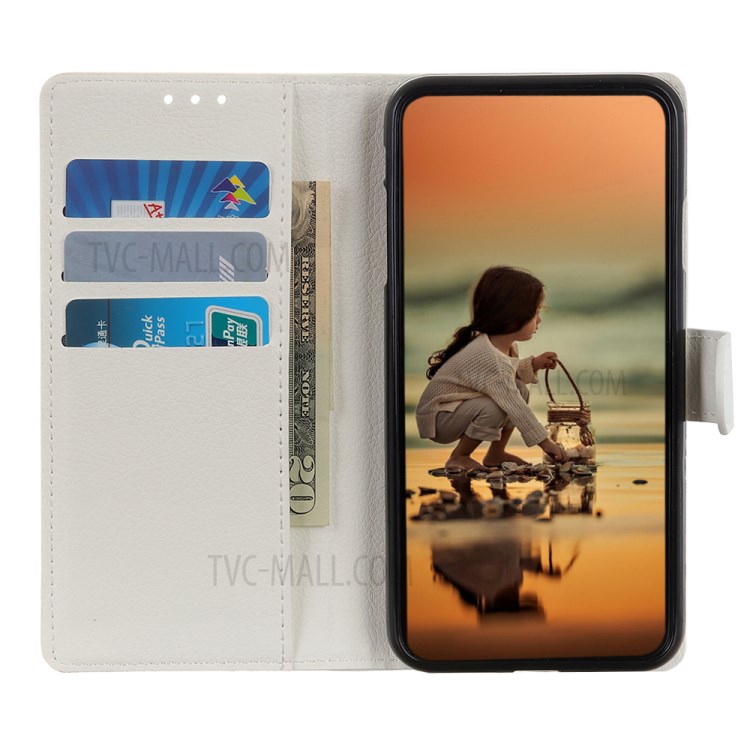 Case Huawei Y9 Prime 2019 / Pre-Order * เคสผิวลิ้นจี่หนัง PU เคสกระเป๋าสตางค์ *